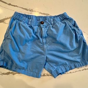Light Blue Chubbies shorts size Medium.  Gently used.  No rips or stains.